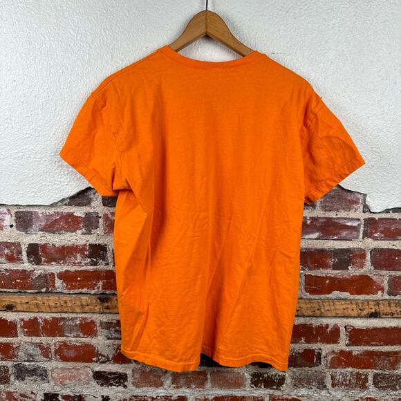 Vintage Tennessee Vols Shirt Large Orange Short Sleeve V Neck Embroidered NCAA - Picture 6 of 6